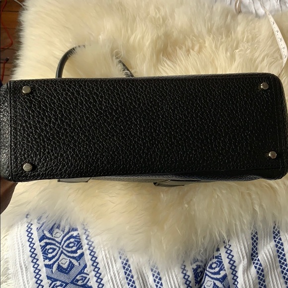 Kate Spade Large Black Leather Tote Bag - Picture 6 of 6